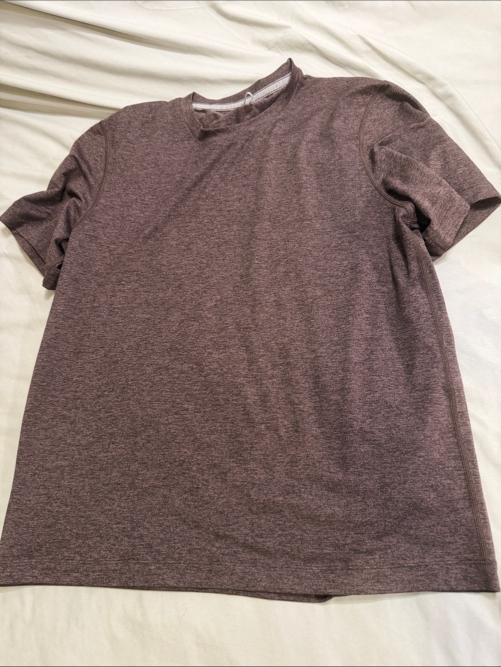lululemon athletica Men's Crew Tee in Heather Plum